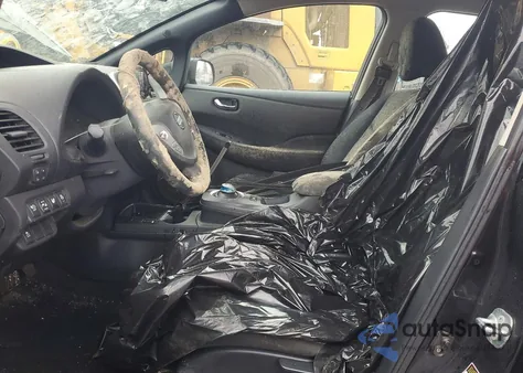 2013 Nissan Leaf S z USA, uszkodzony, nr VIN 1N4AZ0CP0DC414201